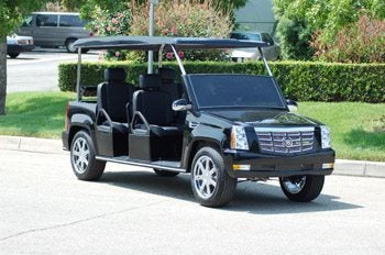 luxury golf buggy
