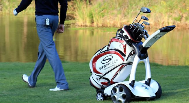 battery operated golf push buggies