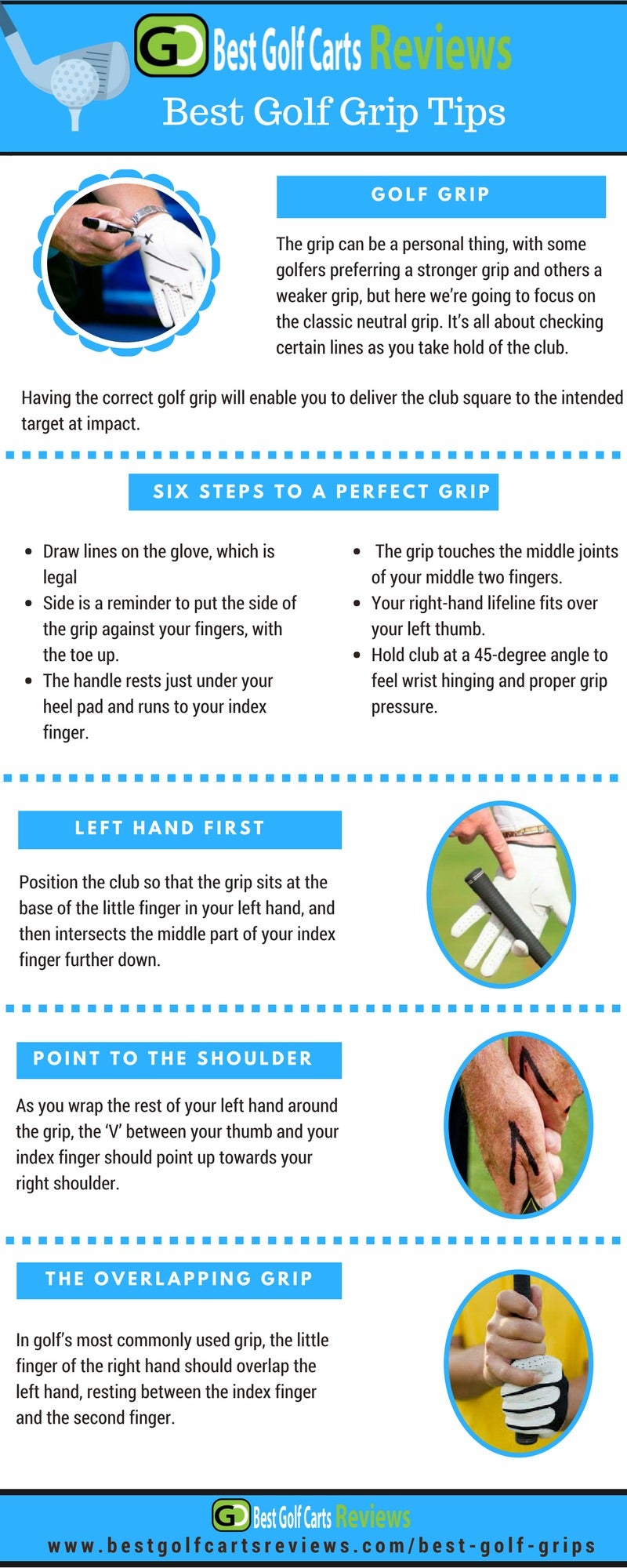 golf grips tips